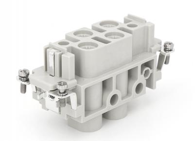 Female Inserts,Contacts 4/2+PE,Screw connection,16A 400V & 80A 830V