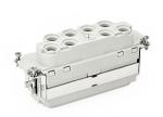 Female Inserts,Contacts 8/0+PE,Axial Screw connection,100A 690V