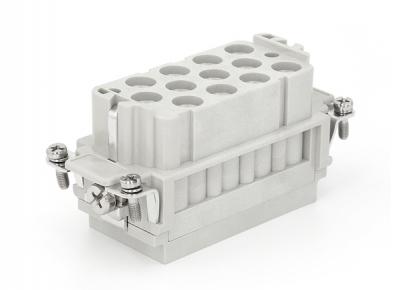 Female Inserts,Contacts 12/2+PE,Crimp connection,10A 250V & 40A 690V