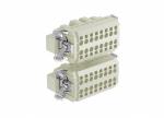 Male Inserts,Contacts 32+PE,Spring connection,16A 500V