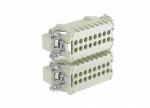 Male Inserts,Contacts 32+PE,Crimp connection,16A 500V