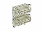 Female Inserts,Contacts 32+PE,Crimp connection,16A 500V