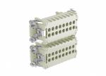 Female Inserts,Contacts 32+PE,Crimp connection,16A 500V