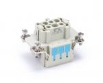 Female Inserts,Contacts 6+PE,Spring connection,16A 500V