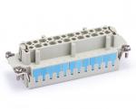 Female Inserts,Contacts 24+PE,Spring connection,16A 500V