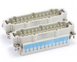 Male Inserts,Contacts 48+PE,Spring connection,16A 500V