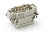 Male Inserts,Contacts 10+PE,Spring connection(quick),16A 500V