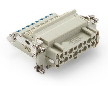Female Inserts,Contacts 16+PE,Spring connection(quick),16A 500V