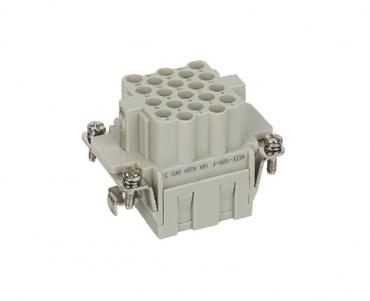 Female Inserts,Contacts 20+PE,Crimp connection,16A 500V