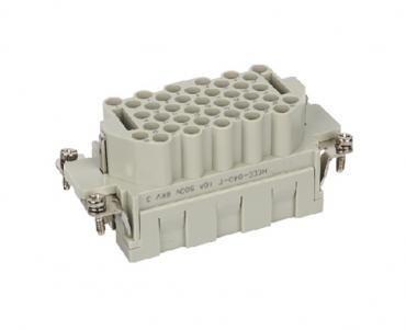 Female Inserts,Contacts 40+PE,Crimp connection,16A 500V