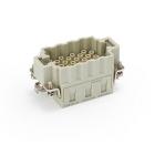 Male Inserts,Contacts 32+PE,Crimp connection,16A 500V