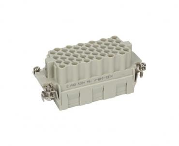 Female Inserts,Contacts 48+PE,Crimp connection,16A 500V