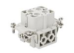 Female Inserts,Contacts 4+PE,Screw connection,35A 690V