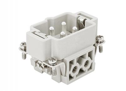 Male Inserts,Contacts 4+PE,Screw connection,35A 690V