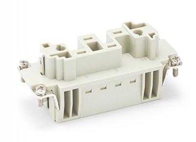 Female Inserts,Contacts 4/2+PE,Spring connection(quick),40A/16A 690V/500V