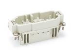 Male Inserts,Contacts 4/2+PE,Spring connection(quick),40A/16A 690V/500V