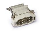 Male Inserts,Contacts 10+PE,Screw connection,16A 500V