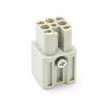 Female Inserts,Contacts 8,Spring connection(quick),10A 250V