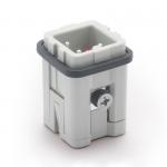 Male Inserts,Contacts 2+PE,Spring connection,10A 230/400V