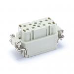 Female Inserts,Contacts 10+PE,Spring connection,16A 250V