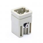 Male Inserts,Contacts 3+PE,Spring connectionSpring connection (quick),10A 230/400V