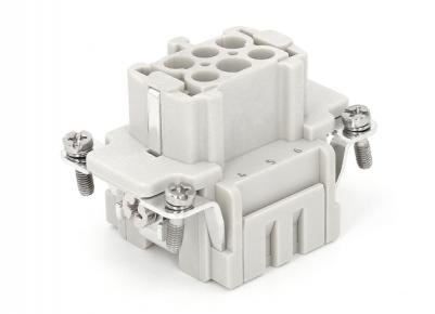 Female Inserts,Contacts 6+PE,Spring connection,16A 500V