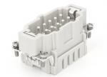 Male Inserts,Contacts 10+PE,Spring connection,16A 500V