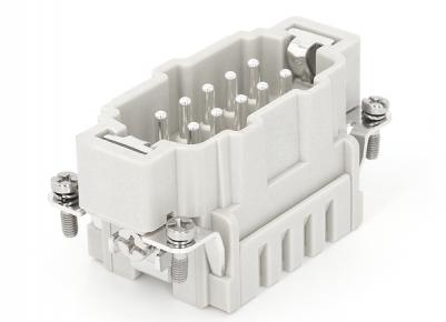 Male Inserts,Contacts 10+PE,Spring connection,16A 500V