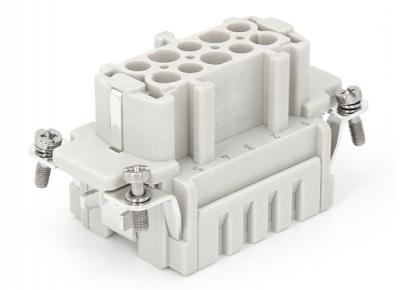 Female Inserts,Contacts 10+PE,Spring connection,16A 500