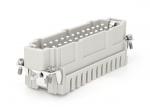 Male Inserts,Contacts 24+PE,Spring connection,16A 500V
