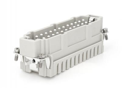 Male Inserts,Contacts 24+PE,Spring connection,16A 500V