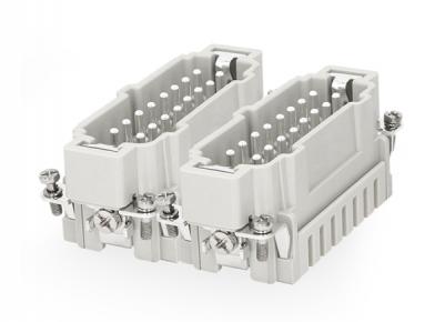 Male Inserts,Contacts 32+PE,Spring connection,16A 500V