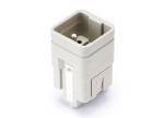 Male Inserts,Contacts 5+PE,Crimp connection,16A 400V