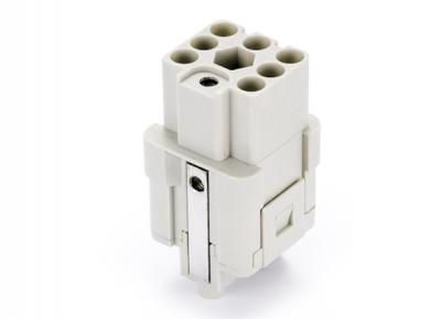 Female Inserts,Contacts 7+PE,Crimp connection,10A 400V