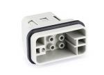 Male Inserts,Contacts 8+PE,Crimp connection,16A 500V
