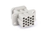 Female Inserts,Contacts 17+PE,Crimp connection,10A 250V