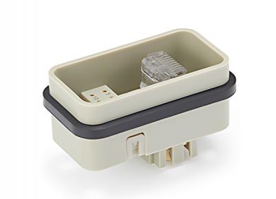 Male Inserts,Contacts 10+RJ45,Crimp connection