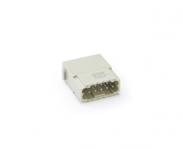 Power module,Spring connection (quick),Contacts 12,Male,10A/250V
