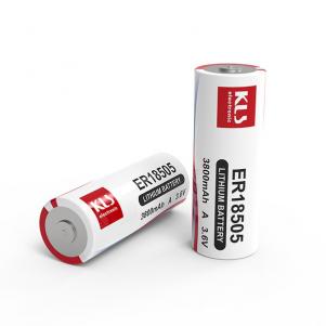 ER18505 Li-SoCl2 bobbin battery,3.6V 3800 mAh
