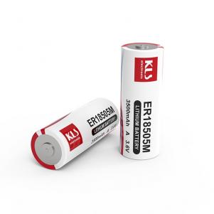 ER18505M Li-SoCl2 spiral batteries,3.6V 3500 mAh
