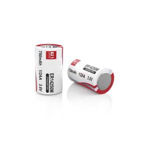 ER14250M Li-SoCl2 spiral batteries,3.6V 750 mAh