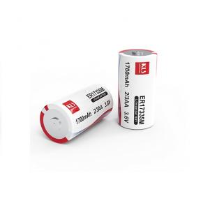 ER17335M Li-SoCl2 spiral batteries,3.6V 1700 mAh