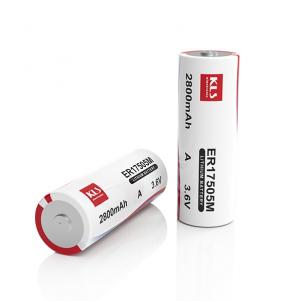 ER17505M Li-SoCl2 spiral batteries,3.6V 2800 mAh