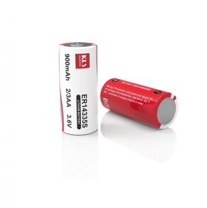 ER14250S Li-SoCl2 high temperature battery,3.6V 900 mAh