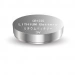 Li-MnO2 Coin Battery CR1220,3V 38mAh,Temperature -20℃ ~ +70℃