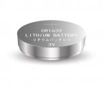 Li-MnO2 Coin Battery CR1632,3V 120mAh,Temperature -20℃ ~ +70℃