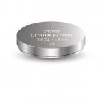 Li-MnO2 Coin Battery CR2025,3V 150mAh,Temperature -20℃ ~ +70℃
