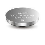 Li-MnO2 Coin Battery CR2320,3V 130mAh,Temperature -20℃ ~ +70℃