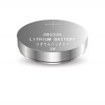 Li-MnO2 Coin Battery CR2335,3V 300mAh,Temperature -20℃ ~ +70℃
