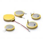 Li-MnO2 Coin Battery With Solder Tabs,Temperature -20℃ ~ +70℃
